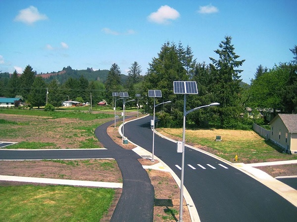 Solar Powered Street Lighting